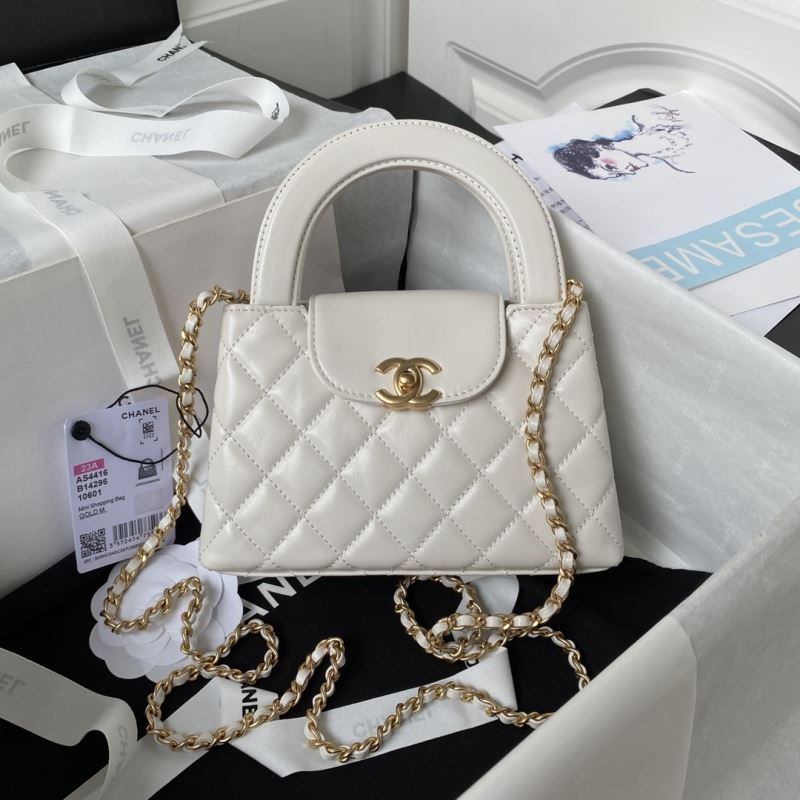 Ch**el top handle bags